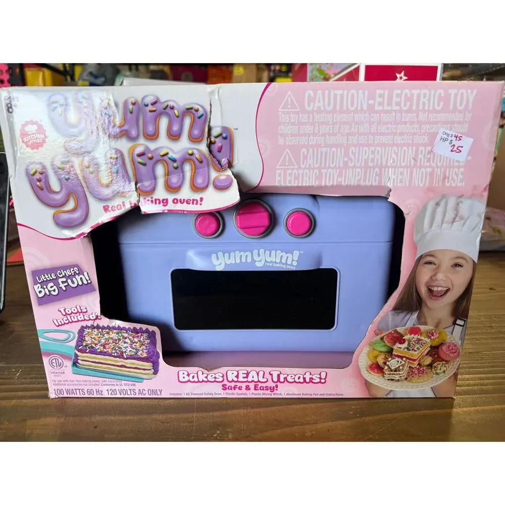 New in Box Yum Yum! Real Baking Oven for Kids